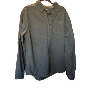 Eddie Bauer Men’s Classic Fit Button-Down Shirt | Size Large | 100% Cotton